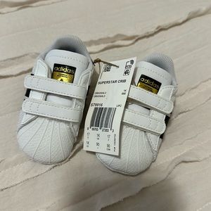 Baby adidas crib shoe